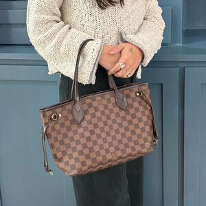 Authentic Louis Vuitton Damien Ebene Neverfull PM